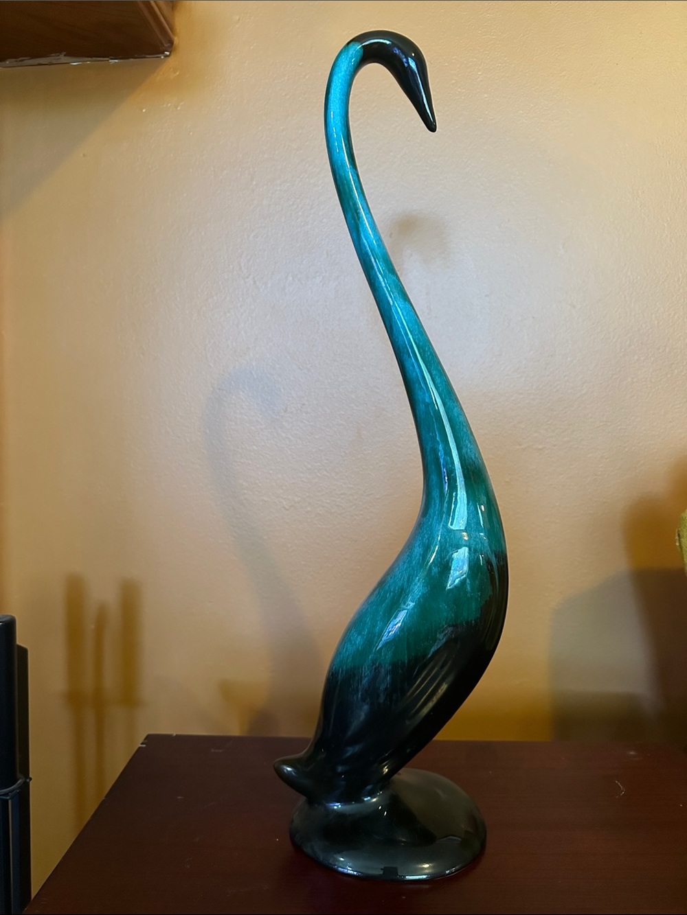Blue Mountain Pottery Longneck Bird